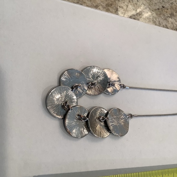 Marks & Spencer Silver and Green Necklace - Picture 6 of 6